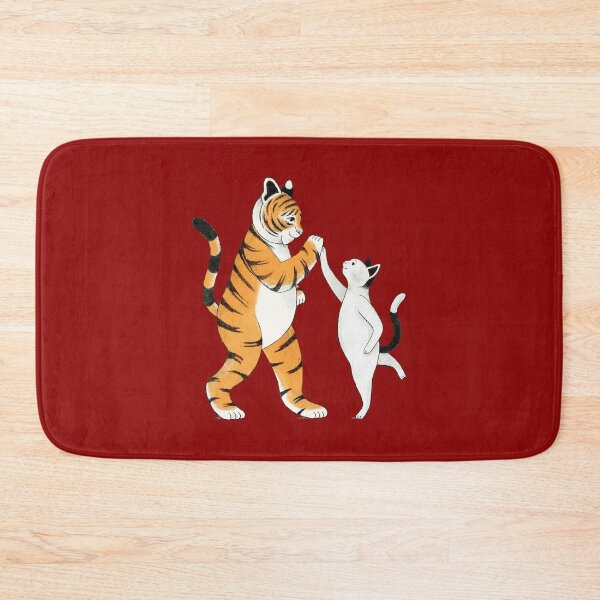 Item preview, tiger and cat designed and sold by cindyallen23.