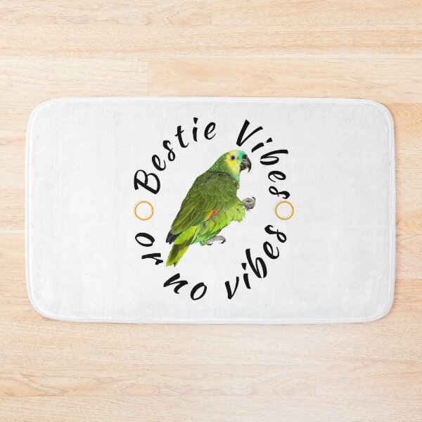 Item preview, Bestie Vibes Or No Vibes On White With Bird designed and sold by IslandDrip.