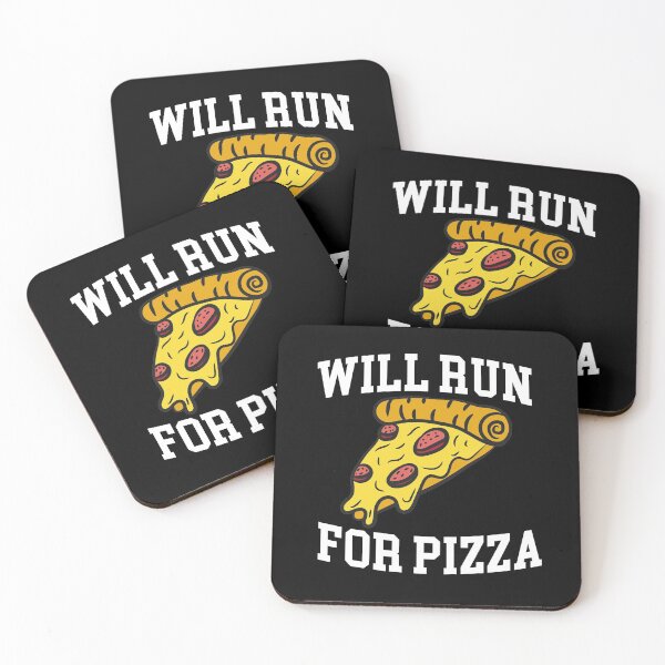Item preview, Will Run For Pizza designed and sold by Craftaholic.