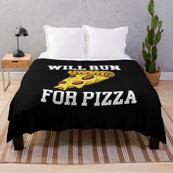 Item preview, Will Run For Pizza designed and sold by Craftaholic.