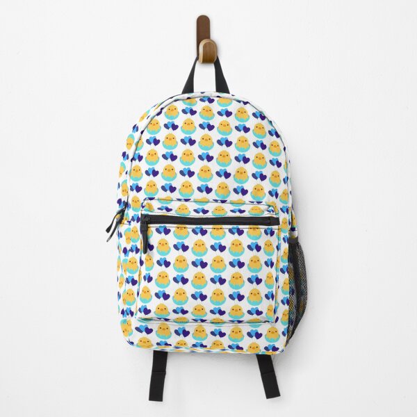 Item preview, Cute Hatching Chick with Blue Balloons designed and sold by Cluckin' Mad.