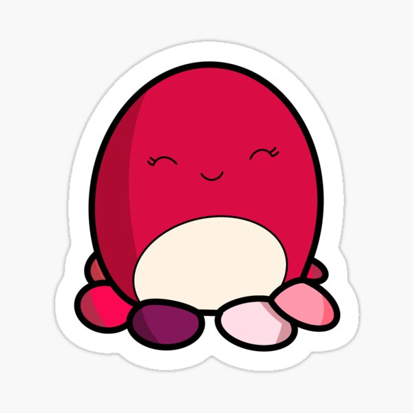 Octavia The Octopus Squishmallow Sticker For Sale By Meaganmichellee Redbubble 7401