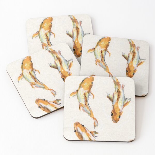 Item preview, Pintura Koi Técnica Mixta designed and sold by BEDeuel.