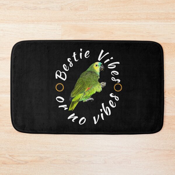 Item preview, Bestie Vibes Or No Vibes On Black With Bird designed and sold by IslandDrip.