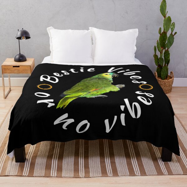 Item preview, Bestie Vibes Or No Vibes On Black With Bird designed and sold by IslandDrip.