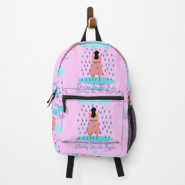 Item preview, The Girl Who Stands In The Rain, for Stickers designed and sold by blueocan.