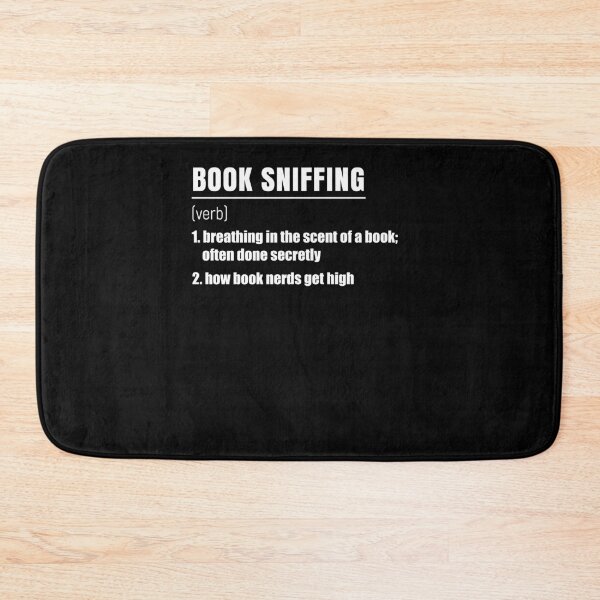 Item preview, Book Sniffing Definition Smell of books Bookworm designed and sold by NeXore.