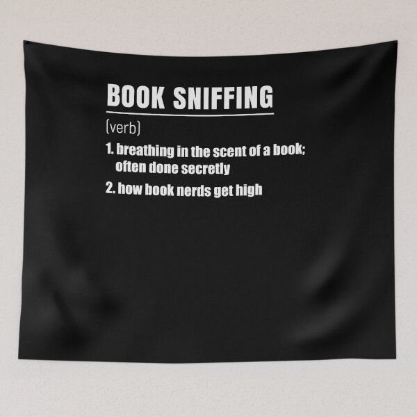 Item preview, Book Sniffing Definition Smell of books Bookworm designed and sold by NeXore.