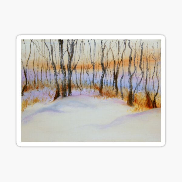 Winter Woods  Sticker