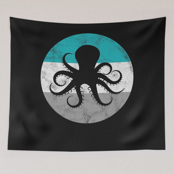 Item preview, Octopus Retro Gift For Men or Boys designed and sold by ANABARRIOS.