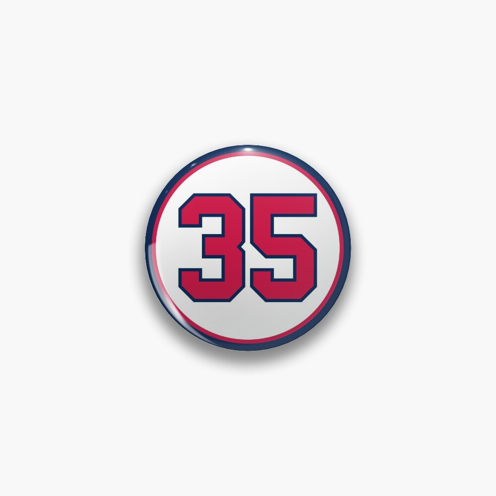 Dale Murphy #3 Jersey Number Pin for Sale by StickBall