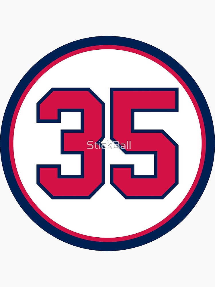 Hank Aaron #44 Jersey Number Sticker for Sale by StickBall