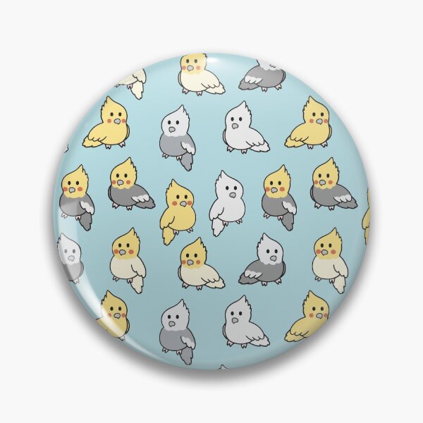 Item preview, Cute Cockatiel Pattern designed and sold by BiscuitSnack.