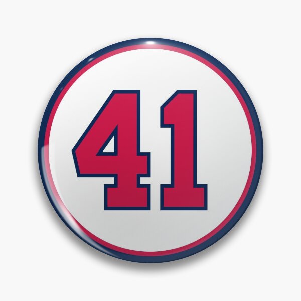 Item preview, Eddie Mathews #41 Jersey Number designed and sold by StickBall.