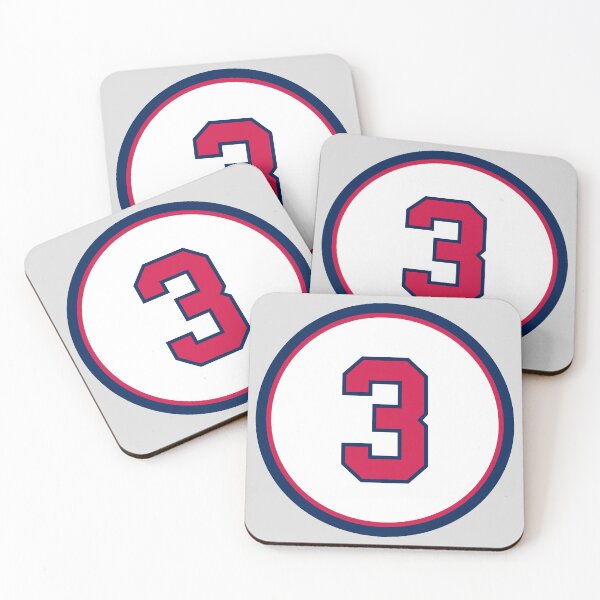Item preview, Dale Murphy #3 Jersey Number designed and sold by StickBall.