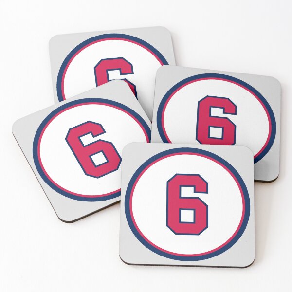 Item preview, Bobby Cox #6 Jersey Number designed and sold by StickBall.