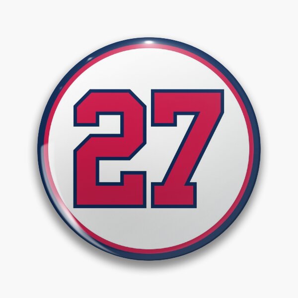 Item preview, Fred McGriff #27 Jersey Number designed and sold by StickBall.