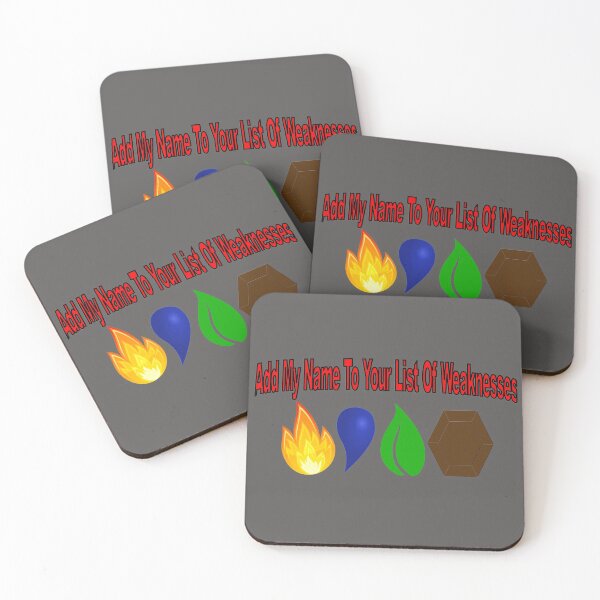 Item preview, Add My Name to Your List of Weaknesses Elemental designed and sold by toddbrooney.