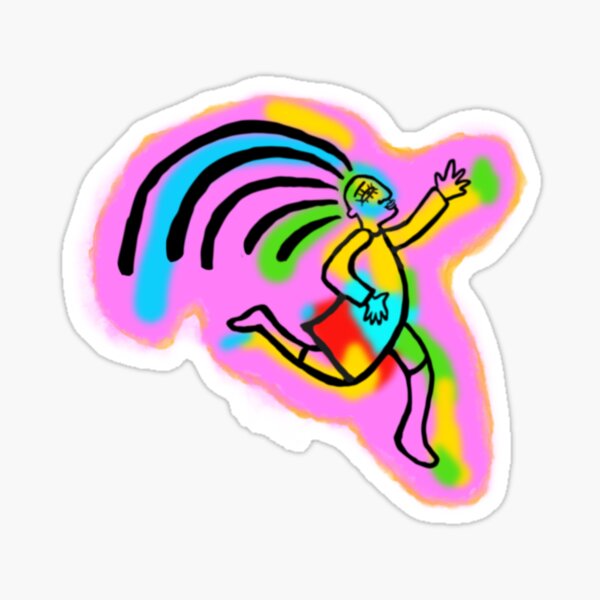 Leap of faith Sticker