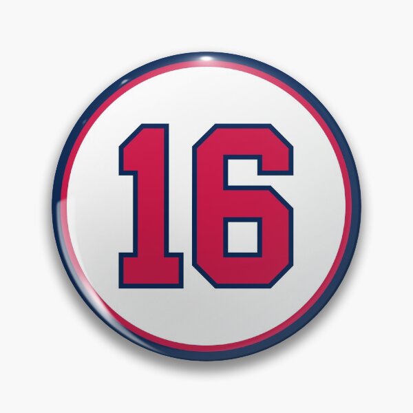 Item preview, Travis d'Arnaud #16 Jersey Number designed and sold by StickBall.
