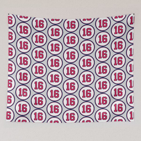 Item preview, Travis d'Arnaud #16 Jersey Number designed and sold by StickBall.