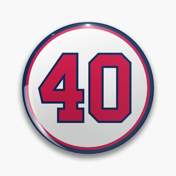 Item preview, Mike Soroka #40 Jersey Number designed and sold by StickBall.