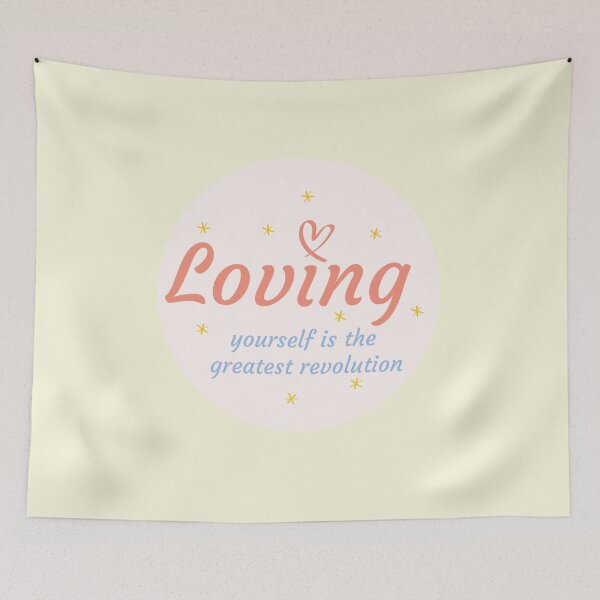Item preview, Loving yourself is the greatest revolution designed and sold by riccagarden.