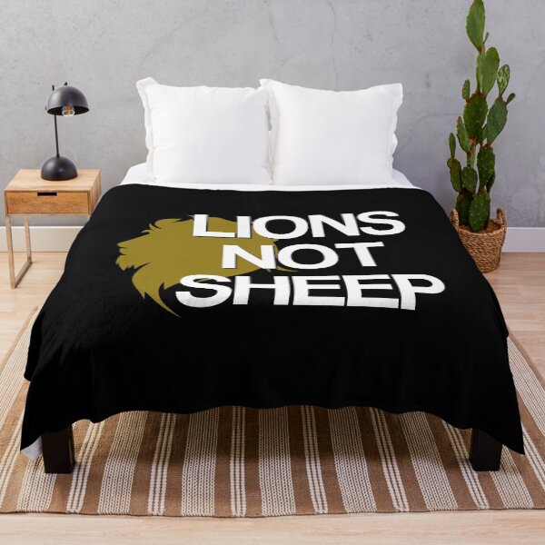 Item preview, Lions Not Sheep American Design T-Shirt designed and sold by DKKShop.