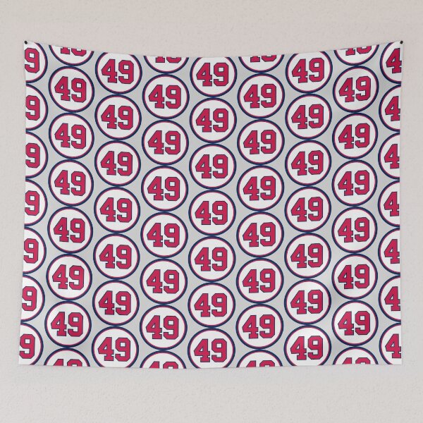 Item preview, Julio Tehran #49 Jersey Number designed and sold by StickBall.