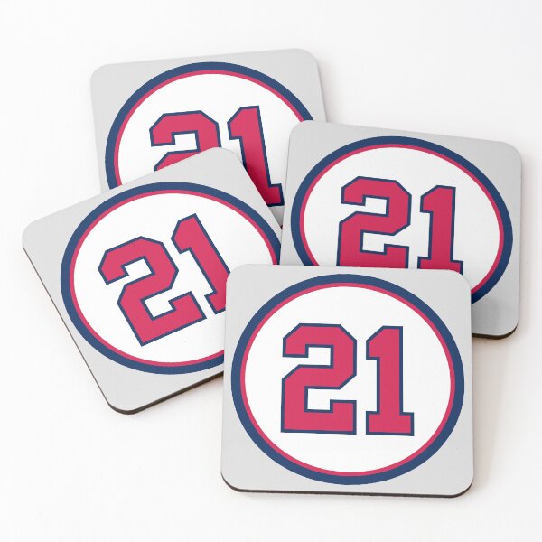 Item preview, Warren Spahn #21 Jersey Number designed and sold by StickBall.
