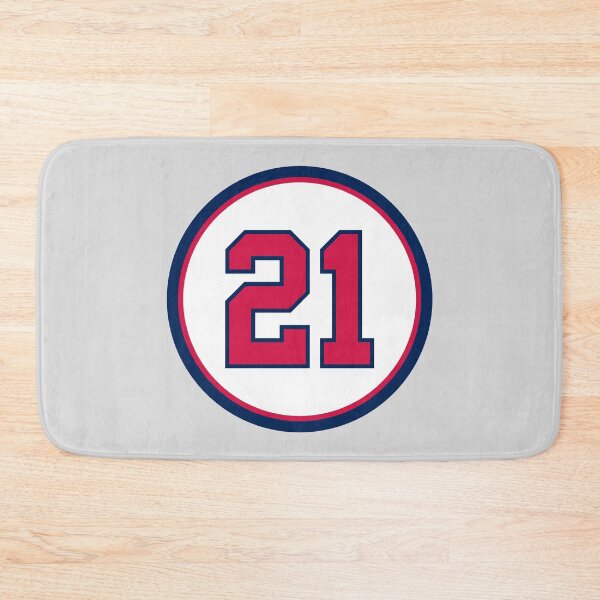 Item preview, Warren Spahn #21 Jersey Number designed and sold by StickBall.