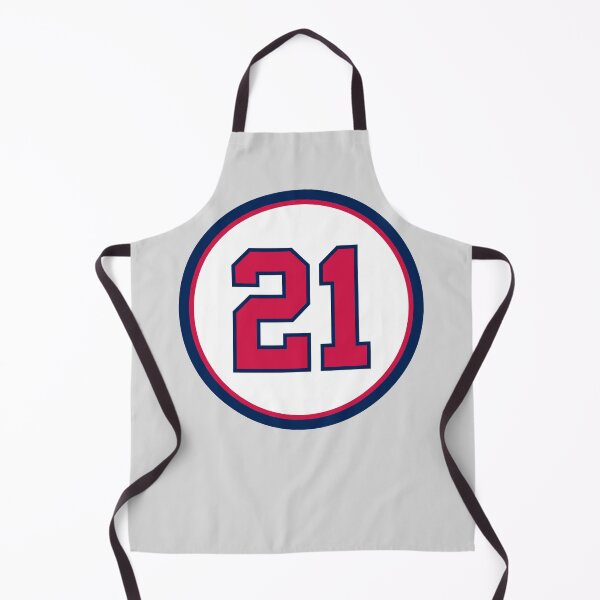 Item preview, Warren Spahn #21 Jersey Number designed and sold by StickBall.