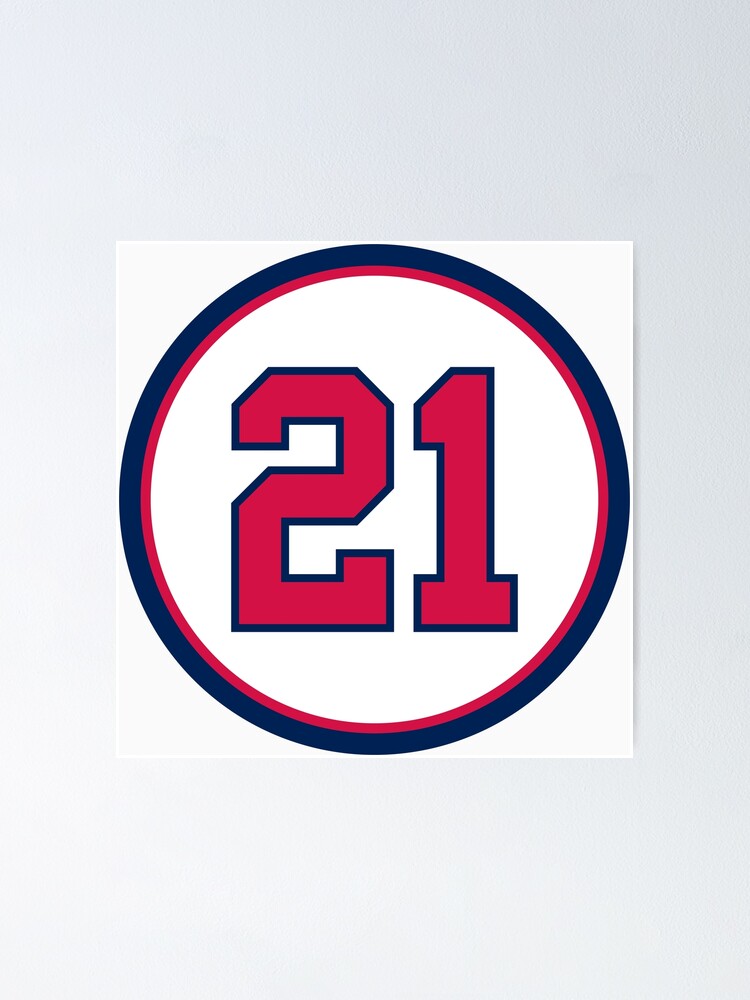 Warren Spahn #21 Jersey Number