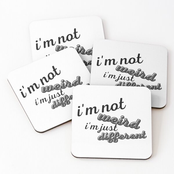Item preview, I'm not weird I'm just different designed and sold by stjin.