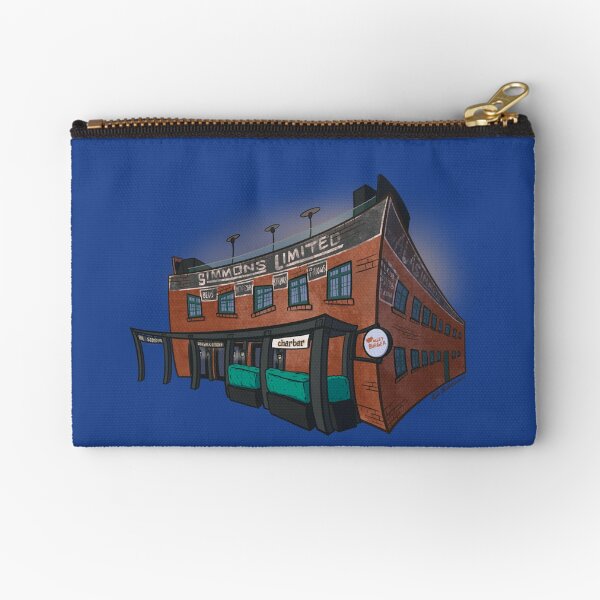 The Simmons Building, Calgary Landmark Zipper Pouch