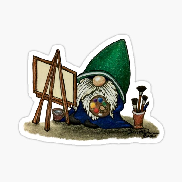 Item preview, Painter Gnome designed and sold by SarahCD13.