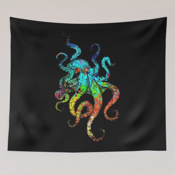 Item preview, Octopus Sea Animal Colorful Save Planet Earth Gift designed and sold by ANABARRIOS.