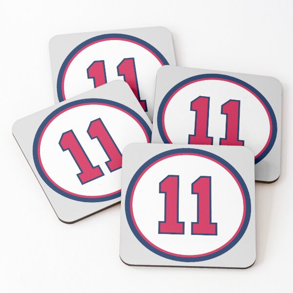 Item preview, Ender Inciarte #11 Jersey Number designed and sold by StickBall.
