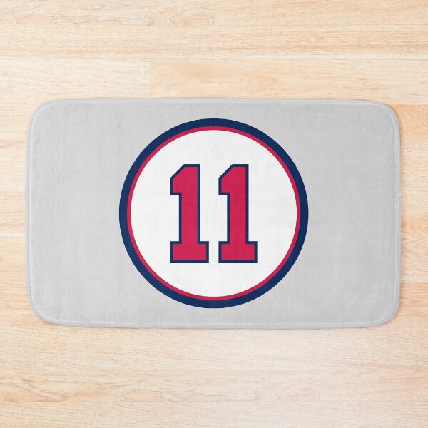 Item preview, Ender Inciarte #11 Jersey Number designed and sold by StickBall.