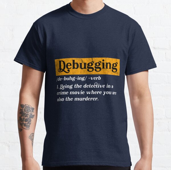 Item preview, Debuggin Code - Funny Programming Jokes designed and sold by Programming Jokes.