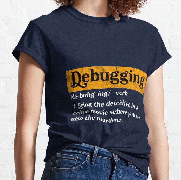 Item preview, Debuggin Code - Funny Programming Jokes designed and sold by Programming Jokes.
