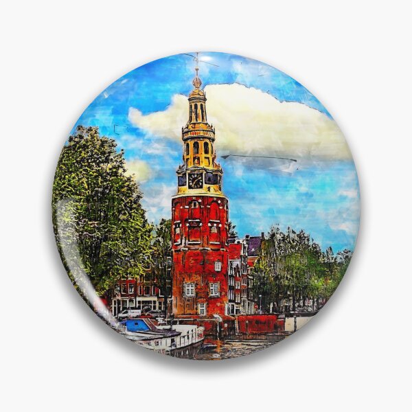 Artikelvorschau, Montelbaanstoren Turm. Amsterdam. Niederlande. entworfen und verkauft von Newlander90.