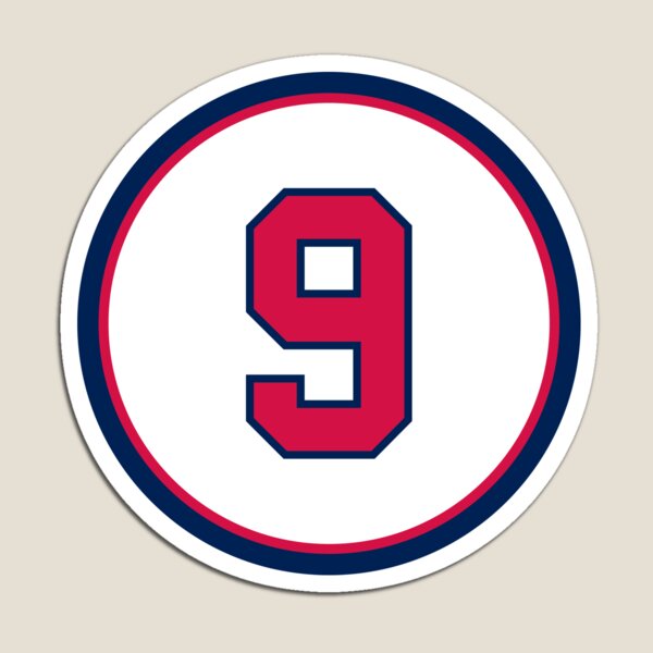 Item preview, Terry Pendleton #9 Jersey Number designed and sold by StickBall.