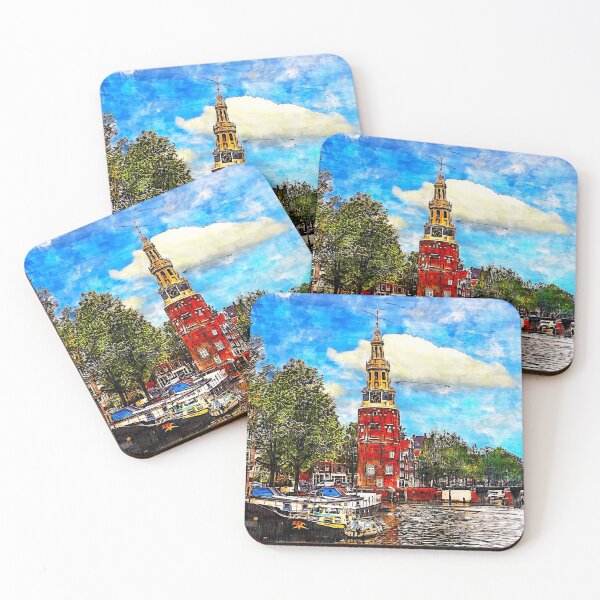 Item preview, Montelbaanstoren tower. Amsterdam. Netherlands. designed and sold by Newlander90.