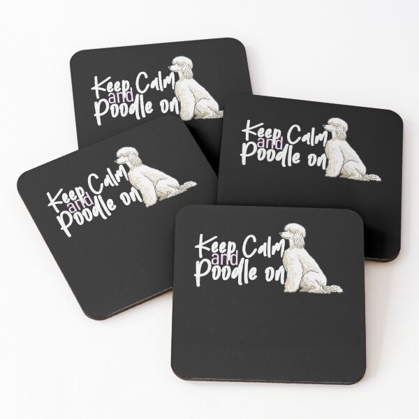Aperçu de l'œuvre Amoureux des caniches Poodle Pudel Caniche Dog Design créée et vendue par FalkDania.