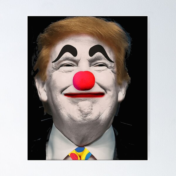 Item preview, Political Anti Donald Trump Clown President 2021 designed and sold by HollyHaddad.