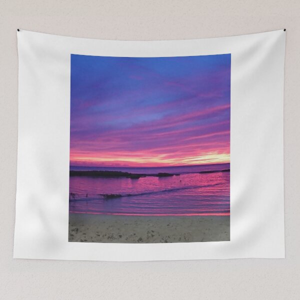 Item preview, Pink and Purple Hawaiian sunset designed and sold by Tati Tamura.