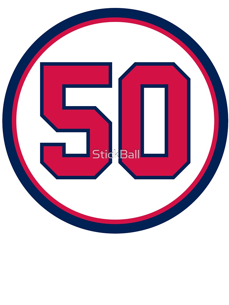 Hank Aaron #44 Jersey Number Sticker for Sale by StickBall