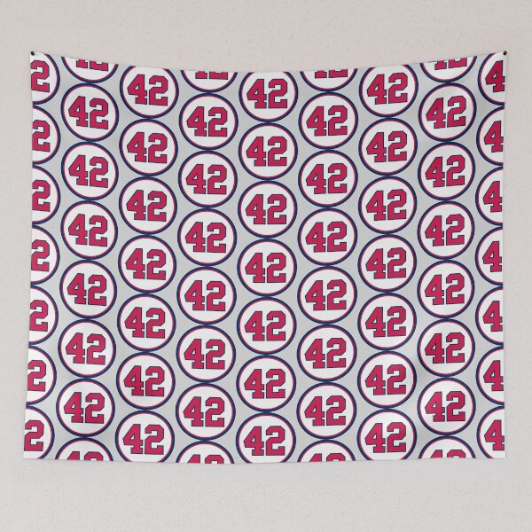 Item preview, Rick Mahler #42 Jersey Number designed and sold by StickBall.