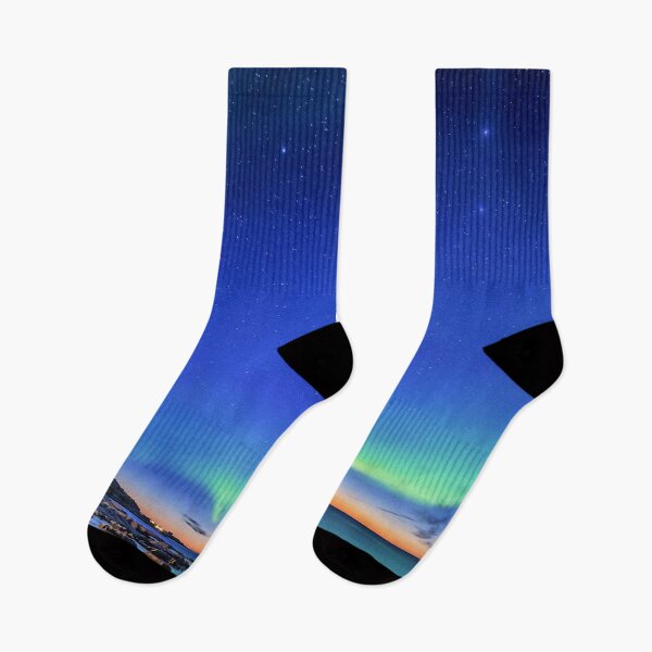 Item preview, northern lights mixed with the a blue sky designed and sold by ImRotem.